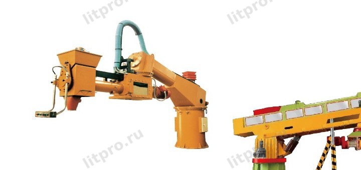 Стационарный двухрукавный непрерывный пескосмеситель серии THS25/THS26
