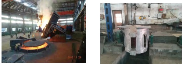 Индукционные плавильные печи для стали